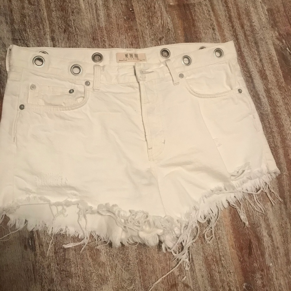 Free People shorts.